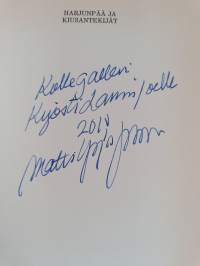 Harjunpää ja kiusantekijät (signeerattu, tekijän omiste)