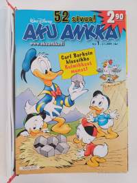 Aku Ankka vuosikerta 2009 (1-53, 2 kansiota)
