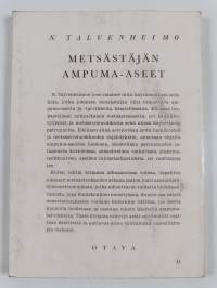 Metsästäjän ampuma-aseet : niiden käsittely ja hoito