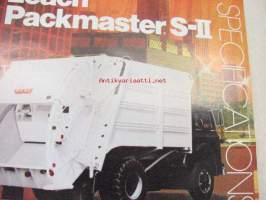 Leach Packmaster S-II -roskienkeräyssäiliö -myyntiesite