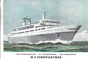 MS FinnPartner   - laivaesite A5 koko  tekniset tiedot takana