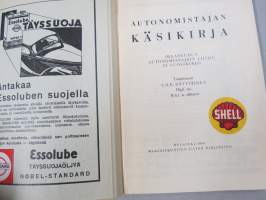 Autonomistajan käsikirja 1938 - Maaseudun Autonomistajain Liiton vuosikirja
