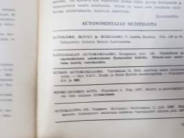 Maaseudun Autolehti 1936 nr 8 - Maaseudun autonomistajain Liitto -jäsenlehti