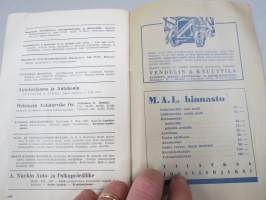 Maaseudun Autolehti 1936 nr 8 - Maaseudun autonomistajain Liitto -jäsenlehti