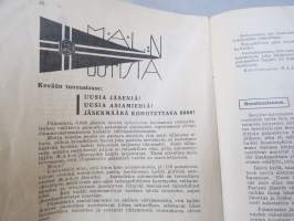 Maaseudun Autolehti 1932 nr 1 - Maaseudun Autonomistajain Liitto -jäsenlehti