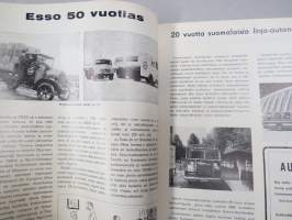 Autoilu 1970 nr 4 - Valtakunnallinen Autoiluliitto ry jäsenlehti, Opel Ascona 16, Esso 50-vuotias, Ajokki  teräskoreja 20 vuotta, Toyota airbag herättää huomiota...