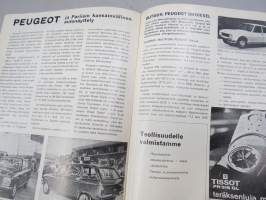 Autoilu 1970 nr 4 - Valtakunnallinen Autoiluliitto ry jäsenlehti, Opel Ascona 16, Esso 50-vuotias, Ajokki  teräskoreja 20 vuotta, Toyota airbag herättää huomiota...
