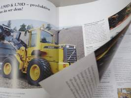 Volvo L50D, L70D hjullastare -myyntiesite, ruotsinkielinen