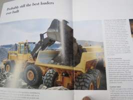 Volvo L90D, L120D Wheel loaders -myyntiesite, englanninkielinen