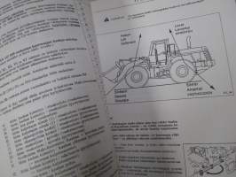 Komatsu WA380-3 ActiVe Pyöräkuormaaja sarjanumerosta WA380H20501 alkaenj a siitä ylöspäin -käyttöohjekirja / huolto-ohjekirja