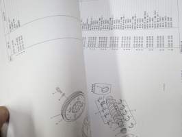 Komatsu PC160-6K Hydraulic Excavator serial number K34001 and up Parts Book + Engine SA4D102E-1AA -varaosaluettelo