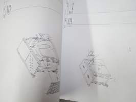 Komatsu PC160-6K Hydraulic Excavator serial number K34001 and up Parts Book + Engine SA4D102E-1AA -varaosaluettelo