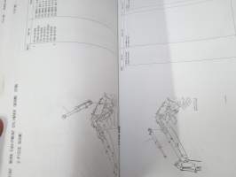 Komatsu PC160-6K Hydraulic Excavator serial number K34001 and up Parts Book + Engine SA4D102E-1AA -varaosaluettelo