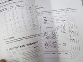 Komatsu PC35R-8 / PC45R-8 hydraulinen kaivinkone sarjanumerot PC35R-8 - F20001 - / PC45R-8 F20001 -käyttöohjekirja / huolto-ohjekirja