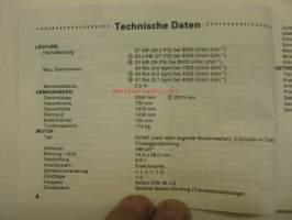 Kawasaki ER-5 (ER500-A1/B1) betriebsleitung -käyttöohjekirja saksaksi