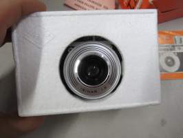 Agfa Iso-Rapid IF Type 2425/286 -kamera alkuperäisessä pakkauksessa  / postitoimituspakkaus mukana