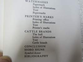 Symbols, Signs &amp; Signets - A pictorial Treasury with over 1350 illustrations