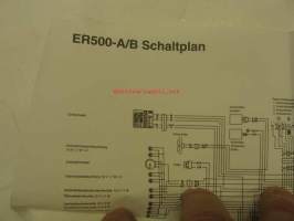 Kawasaki ER-5 (ER500-A1/B1) betriebsleitung -käyttöohjekirja saksaksi