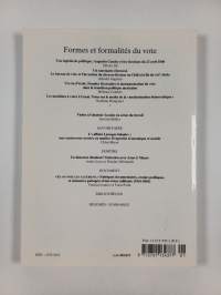 Formes et formalitès du vote 49