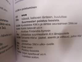 Mestarimuurarin kirja - Suurloosin ohjekirja 2013, vapaamuurareitten järjestön teoreettiset ja käytännön ohjeet, omaisuus, menettelytavat, protokolla, rituaalit ym.