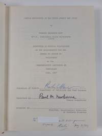 Copper deficiency in the Dutch rabbit and chick by Charles Ebenezer Hunt D.V.M., Washington State University (1959) : submitted in partial fulfillment of the requ...