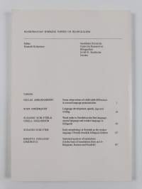 Scandinavian working papers on bilingualism 9