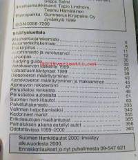 Suomen henkilöautot 1999