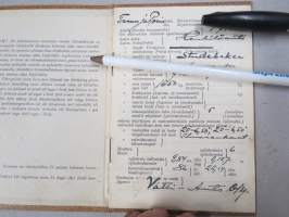 Studebaker Commander henkilöauto 193?, Turussa ollut auto -rekisteriote / registerutdrag