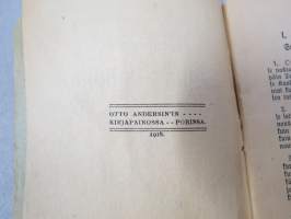 Suomalaisia sotilaslauluja I - lisätty painos 1918 - Otto Andersin -laulukirja