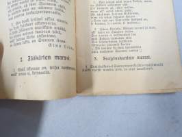 Suomalaisia sotilaslauluja I - lisätty painos 1918 - Otto Andersin -laulukirja