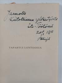 Tapahtui Lontoossa (tekijän omiste)