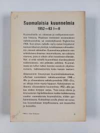 Suomalaisia kuunnelmia 1952-63 : 1