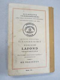 Kansakoulukalenteri 1930, mainoksia, ammattitietoa, artikkeleita, sisältää myös matrikkelin virassa / toimessa olevista opettajista