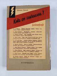 Kuka on seuraava?