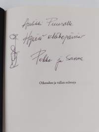 Oikeuden ja vallan solmuja (tekijän omiste)