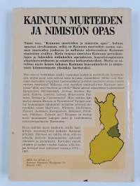 Kainuun murteiden ja nimistön opas