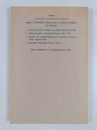 Historiska förklaringar : föredrag vid Nordiska fackkonferensen för historisk metodlära i Tusby 17-19 juni 1968
