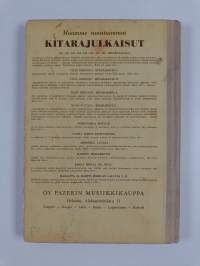 108 kitaralaulua