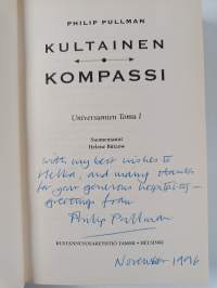 Kultainen kompassi (signeerattu, tekijän omiste)