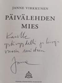 Päivälehden mies (signeerattu, tekijän omiste)