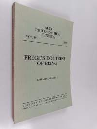Frege&#039;s Doctrine of Being