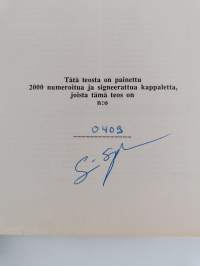 Suomenkielisen rikoskirjallisuuden ja sen reuna-alueiden bibliografia 1857-1989 (signeerattu, numeroitu)