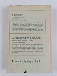 A Dictionary of Sociology