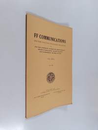 FF Communications Vol. LXIX2, N:o 172 : Parömiologische Betrachtungen (tekijän omiste)