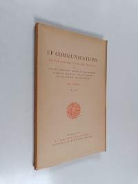 FF Communications Vol. LXXIII1, N:o 179 : Die Ausrüstung des Menschen für seinen Lebensweg