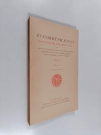 FF Communications Vol. I1-4, Nos. 1-4 : Dansk Folkemindesamling (DFS) : The National Collection of Folklore in Copenhagen ; The System of Tales in the Folklore Co...