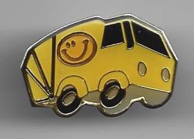 Roska-auto  pinssi  rintamerkki