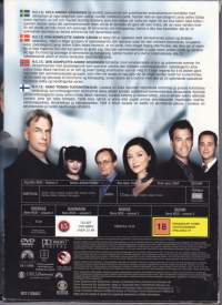 DVD Boxi - NCIS Rikostutkijat koko toinen kausi, 6 DVD. 24 jaksoa. 2004