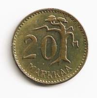 20   markkaa  1961