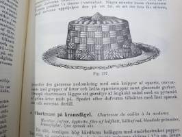 Kok-Konsten som vetenskap och konst med särskildt afseende på Hälsolärans och Ekonomiens fordringar, 1896, med inemot 3000 recept, 349 afbildningar